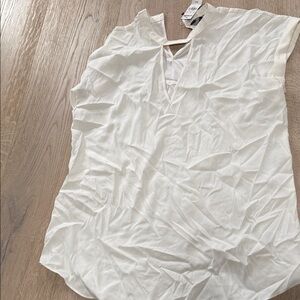 Elegant White Women's Top